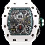 Richard Mille RM011 White Ceramic Case Watch KV Factory