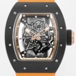 Richard Mille RM055 V5 Yellow Rubber Strap Watch KV Factory