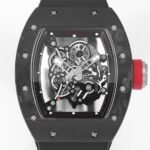 Richard Mille RM055 V5 Carbon Fiber Watch Case KV Factory