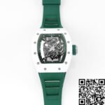 Richard Mille RM055 V5 Green Rubber Strap Watch KV Factory - Image 4