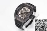 Richard Mille RM055 Black Carbon Fiber Case Watch BBR Factory - Image 3
