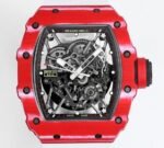 Richard Mille RM35-02 White Strap Carbon Fiber Watch BBR Factory