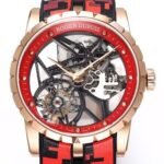 Roger Dubuis Excalibur RDDBEX0393 Red Camouflage Strap Watch BBR Factory