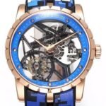 Roger Dubuis Excalibur RDDBEX0393 Blue Watchband BBR Factory
