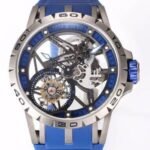 Roger Dubuis Excalibur Spider RDDBEX0479 Tourbillon Titanium Case BBR Factory