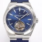 Vacheron Constantin Overseas 6000V/110A-B544 Tourbillon Blue Rubber Strap BBR Factory