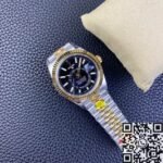 Rolex Sky Dweller Watch M326933-0005 Gloss Black Dial Noob Factory - Image 5