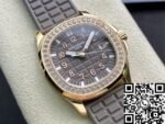 Patek Philippe Aquanaut 5068R Women’s Rose Gold Diamond Watch PPF Factory - Image 2