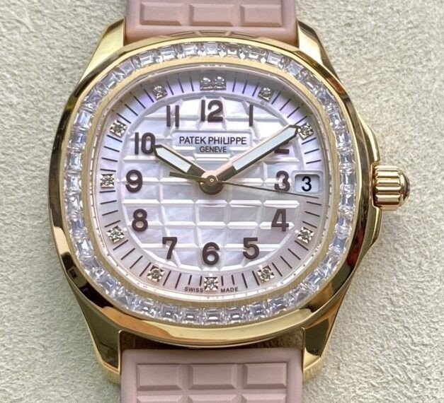 CCN-8275.jpg Patek Philippe Aquanaut 5072R-001 Women’s Rose Gold Diamond Watch PPF Factory - Image 1