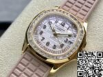 Patek Philippe Aquanaut 5072R-001 Women’s Rose Gold Diamond Watch PPF Factory - Image 3