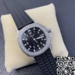 Patek Philippe Aquanaut 5069G-001 Women’s Diamond Watch PPF Factory - Image 2