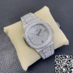 Patek Philippe Nautilus 5719/1G-001 Full Diamond Watch PPF Factory - Image 2
