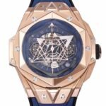 Hublot Big Bang Sang Bleu II 418.OX.5108.RX.MXM20 18K King Gold Blue Dial BBF Factory