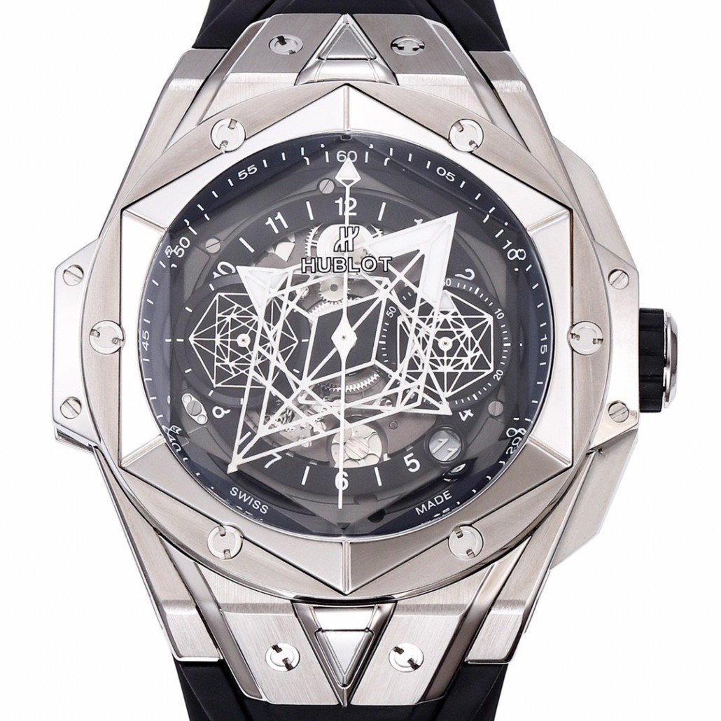 CCN-8677.jpg Hublot Big Bang Sang Bleu II 418.NX.1107.RX.MXM19 Titanium Case Watch BBF Factory - Image 1