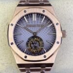 Audemars Piguet Royal Oak 26530OR.OO.1220OR.01 Rose Gold Dial Tourbillon R8 Factory