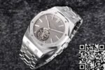 Audemars Piguet Royal Oak 26530TI.OO.1220TI.01 Grey Dial Tourbillon Watch R8 Factory - Image 2