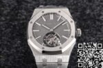 Audemars Piguet Royal Oak 26530TI.OO.1220TI.01 Grey Dial Tourbillon Watch R8 Factory - Image 4
