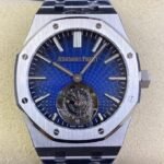 Audemars Piguet Royal Oak 26530ST.OO.1220ST.01 Blue Dial Tourbillon Watch R8 Factory