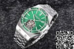 Audemars Piguet Royal Oak 26532IC.EE.1220TI.01 Green Dial Tourbillon Watch R8 Factory - Image 2