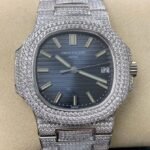 Patek Philippe Nautilus 5711 Blue Diamond Dial Watch R8 Factory