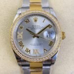 Rolex Datejust M126283RBR-0018 Gold Watch Size 36mm EW Factory