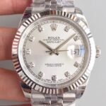 Rolex Datejust M126334 Silver Dial Size 41mm Watch EW Factory