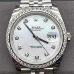 Rolex Datejust M126334-0020 Diamond Bezel Size 41mm Watch EW Factory