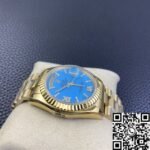 Rolex Day Date M118238-0071 Turquoise Dial Gold Watches Size 36mm EW Factory - Image 5