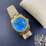 Rolex Day Date M118238-0071 Turquoise Dial Gold Watches Size 36mm EW Factory - Image 7
