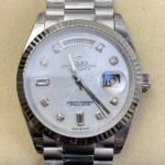 Rolex Day Date M128239-0007 White Mother-of-Pearl Dial Size 36mm EW Factory