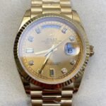 Rolex Day Date M128238-0008 Ladies Gold Watch Size 36mm EW Factory