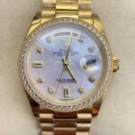 Rolex Day Date M128348RBR-0017 Ladies Gold Watch Size 36mm EW Factory