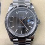 Rolex Day Date M228239-0002 Silver Ruled Dial Size 40mm Watch EW Factory