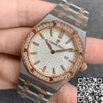Audemars Piguet Royal Oak 67651SR.ZZ.1261SR.01 Rose Gold Diamond Watch JF Factory - Image 3
