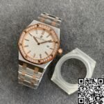 Audemars Piguet Royal Oak 67651SR.ZZ.1261SR.01 Rose Gold Diamond Watch JF Factory - Image 7