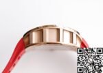 Richard Mille RM052 Rose Gold Case Red Rubber Strap Watch EUR Factory - Image 6
