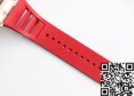 Richard Mille RM052 Rose Gold Case Red Rubber Strap Watch EUR Factory - Image 9