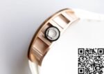 Richard Mille RM052 Rose Gold Case White Rubber Strap Watch EUR Factory - Image 6