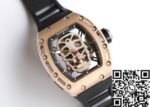 Richard Mille RM052 Rose Gold Case With Diamond Dial Watch EUR Factory - Image 3
