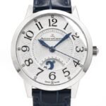 Jaeger LeCoultre Rendez Vous 3448410 Blue Leather Strap Size 34mm Watch GF Factory