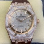 Audemars Piguet Royal Oak 15402OR Rose Gold Diamond Watch GS Factory