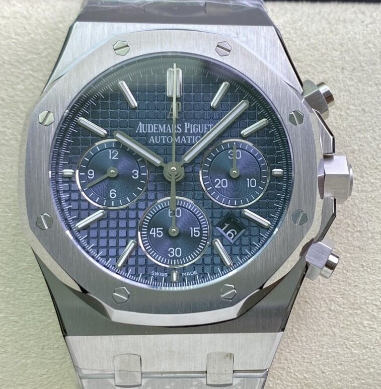 CNC-2009.jpg Audemars Piguet Royal Oak 26320ST.OO.1220ST.03 Blue Panda Plate Watch JH Factory - Image 1