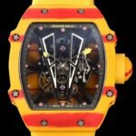 Richard Miller RM27-03 Tourbillon Yellow Carbon Fiber Watch YS Factory