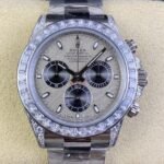 JVS Custom Rolex Daytona M116519LN-0038 Diamond Dial Collection