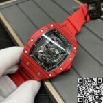 Richard Miller RM052 Red Carbon Fiber Case Watch YS Factory - Image 4