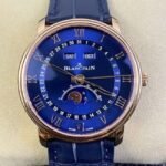Blancpain Villeret 6654-3640-55 Blue Dial Size 40mm Watch OM Factory