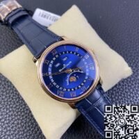 Blancpain Villeret 6654-3640-55 Blue Dial Size 40mm Watch OM Factory - Image 2