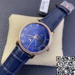 Blancpain Villeret 6654 Blue Dial Size 40mm Watch OM Factory - Image 3