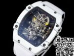 Richard Mille RM27-02 Tourbillon White Nylon Strap RM Factory Men Watch - Image 3