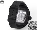 Richard Mille RM055 Gold Bezel Carbon Fiber Case Watch RM Factory - Image 9